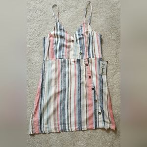 Multicolor Striped Dress